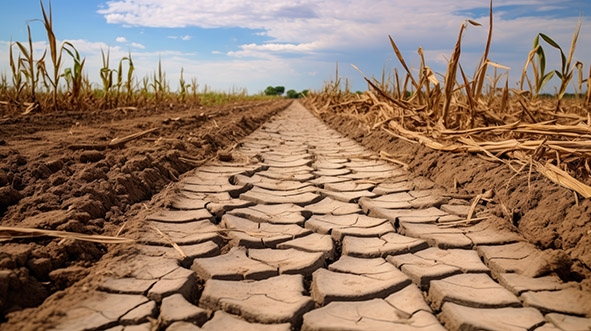 Drought lo stock image